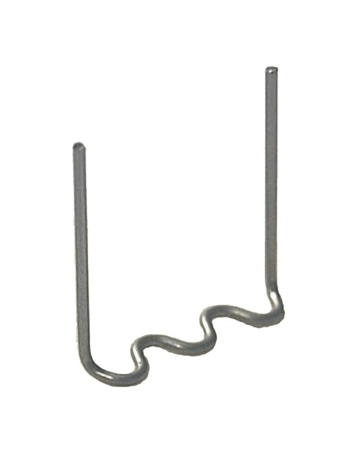 Kit 100 Pre-Cut Squiggle Staples Mm.0,7